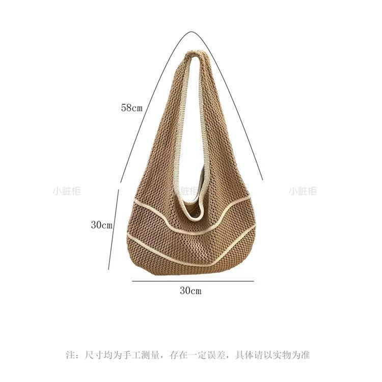 Cotton Crochet 女士棉混纺钩针编织肩包丨lululemon丨LW9FPNS|undefined