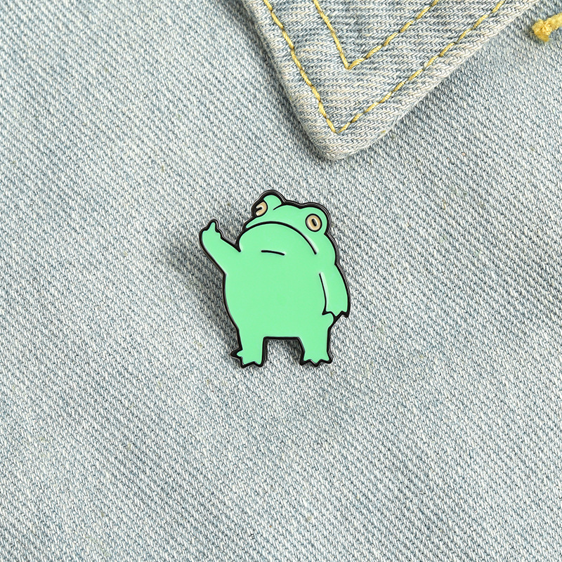 Fashion Frog Alloy Plating Unisex Brooches display picture 9