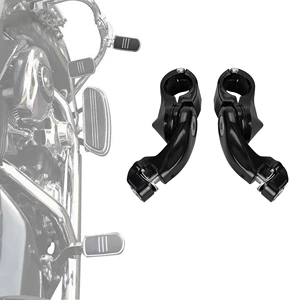 Harley Glide Road King üçün motosiklet aksesuarları, bufer pedal braketi