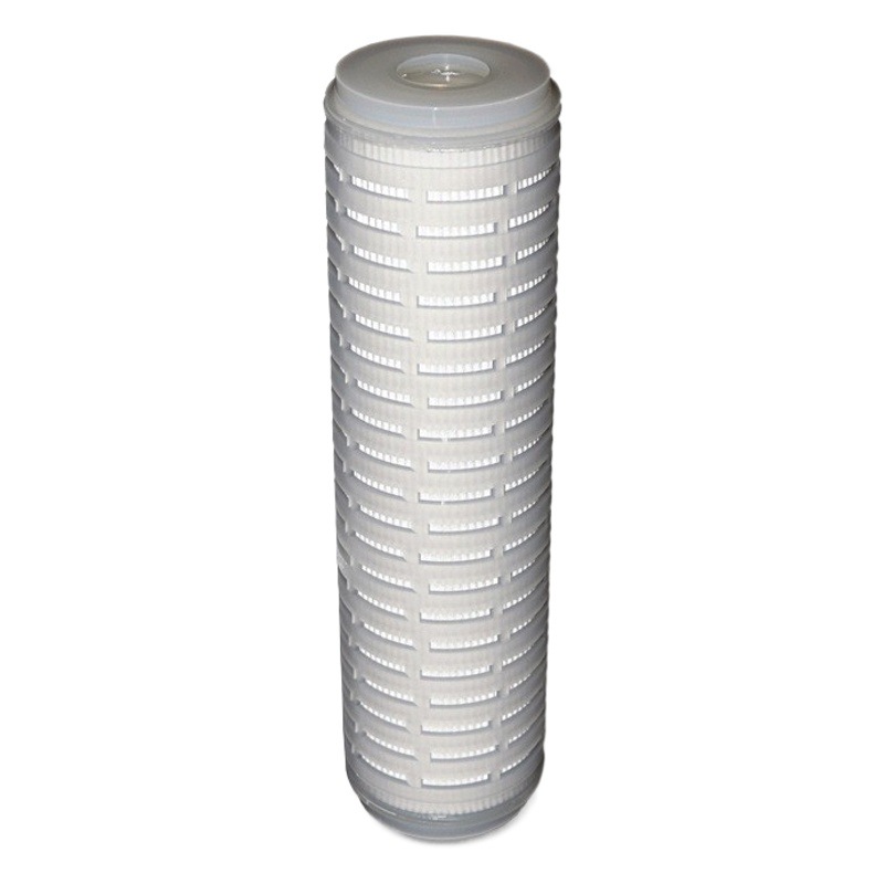 5 pulgadas 10 pulgadas 20 pulgadas de filtro plegable elemento de filtro microporoso PP filtro de membrana núcleo interno núcleo de filtro de vino de bebidas de grado alimenticio