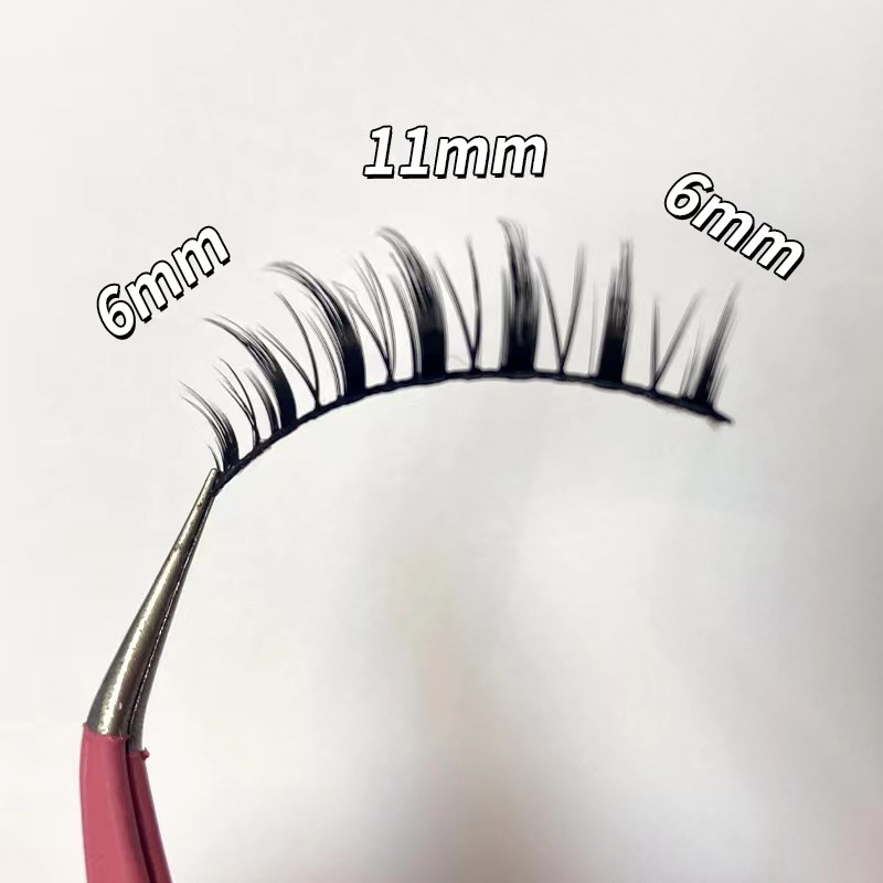 Cute pestañas shangpin grueso Barbie poco diablo simulación natural curling cos Luz de dibujos animados Europea y América