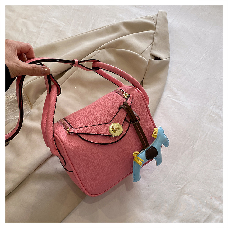 Sac pour femmes en PU de qualité haut de gamme sac Lindy mini petit sac à bandoulière mode Lindy sac pour femme sac de médecin sacs_voghion.com