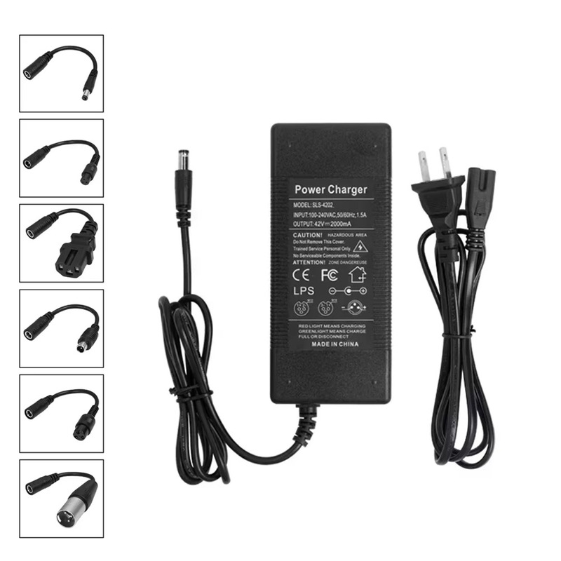 電源アダプタDC 42v 2a電動スクーター部品AC100-240V DC 24-36vリチウム電池|undefined