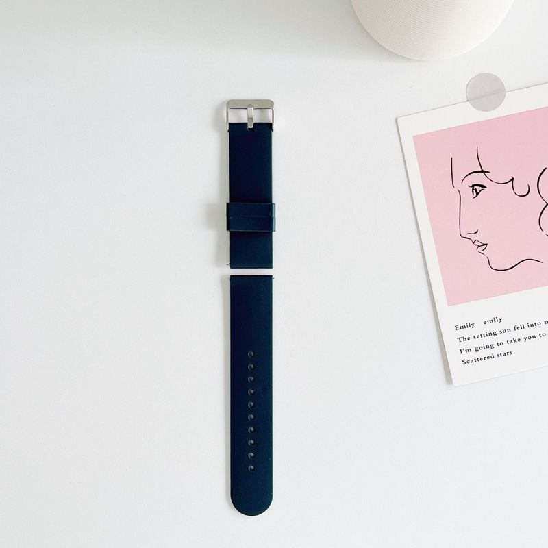 汎用スマートシリコンバンド20mm純色クイックスイッチ生耳Watch… は...|undefined
