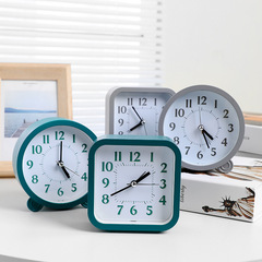 New minimalist style home decor clock student lazy person jumping second silent alarm clock children's bedroom wall clock wholesale