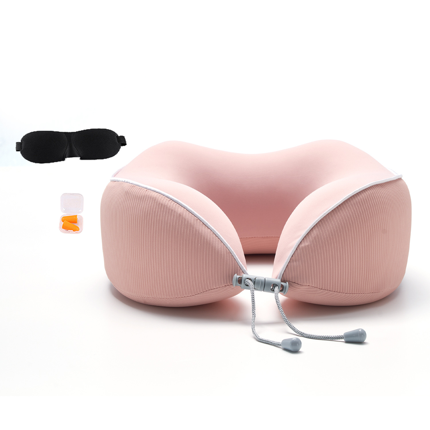 Venta caliente transfronteriza de espuma de memoria almohada en forma de U almohada de espuma de memoria de espacio siesta almohada portátil de viaje almohada en forma de U almohada para el cuello image 13