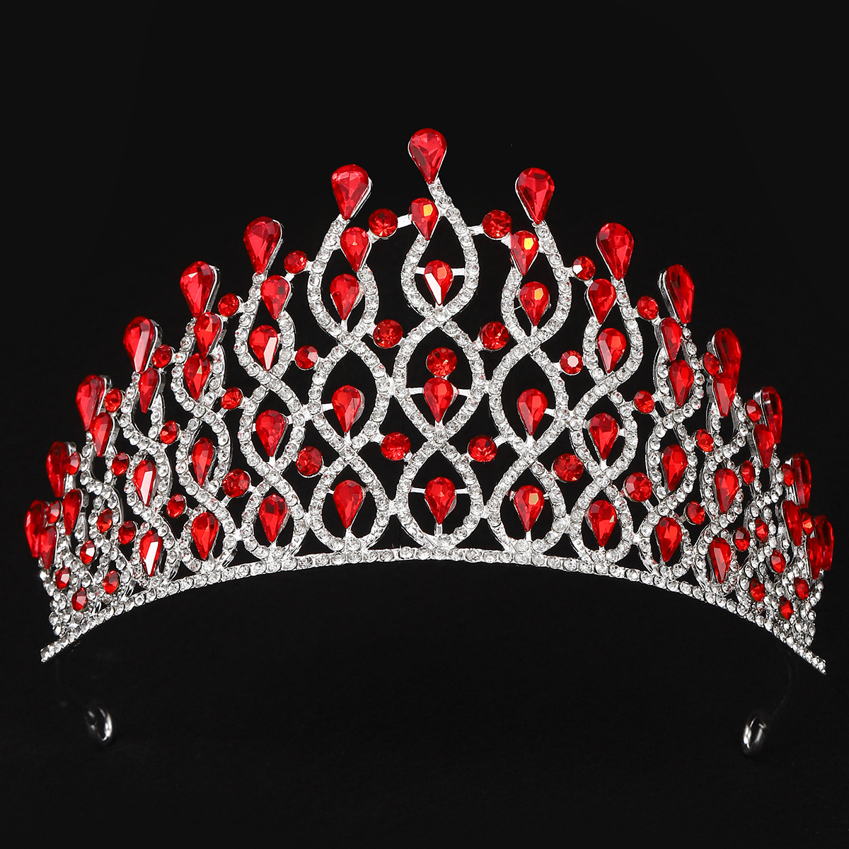 Luxurious Baroque Bridal Crown For Wedding And Princess Pageant_voghion.com