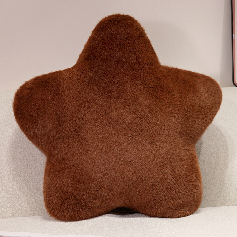 Nuevos adorables almohadas nórdicas creativas pequeñas estrellas pentagramas colgantes juguetes de peluche muñecas regalo