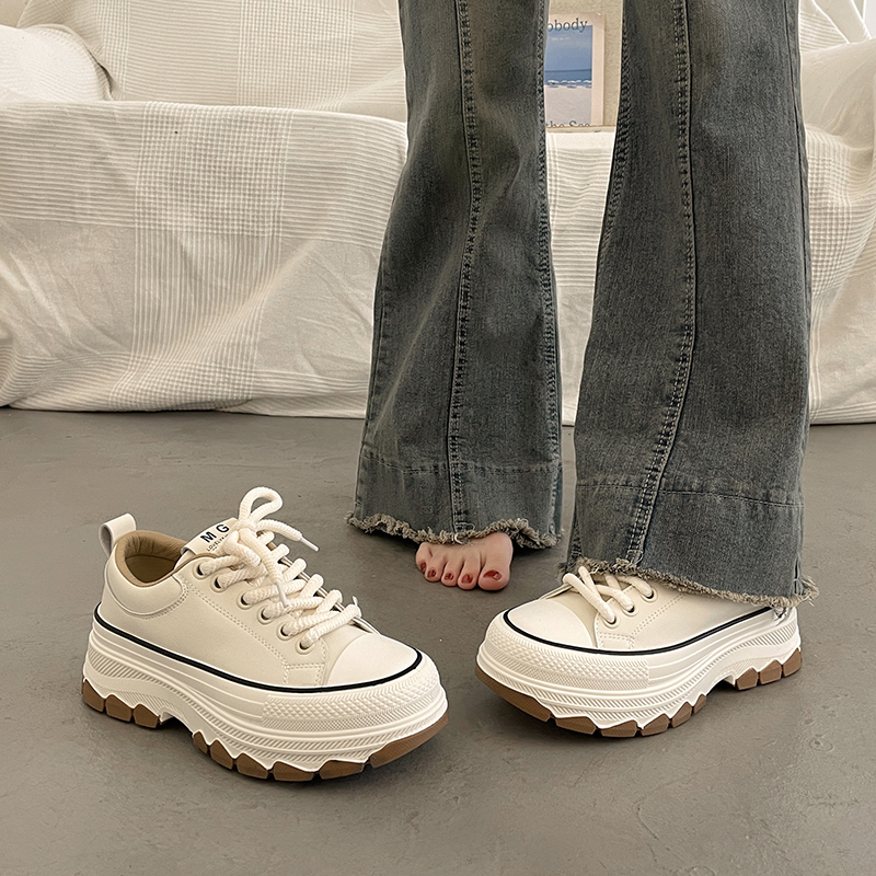 Casual Shoes For Women With Thick Sole And Elevated Design_voghion.com