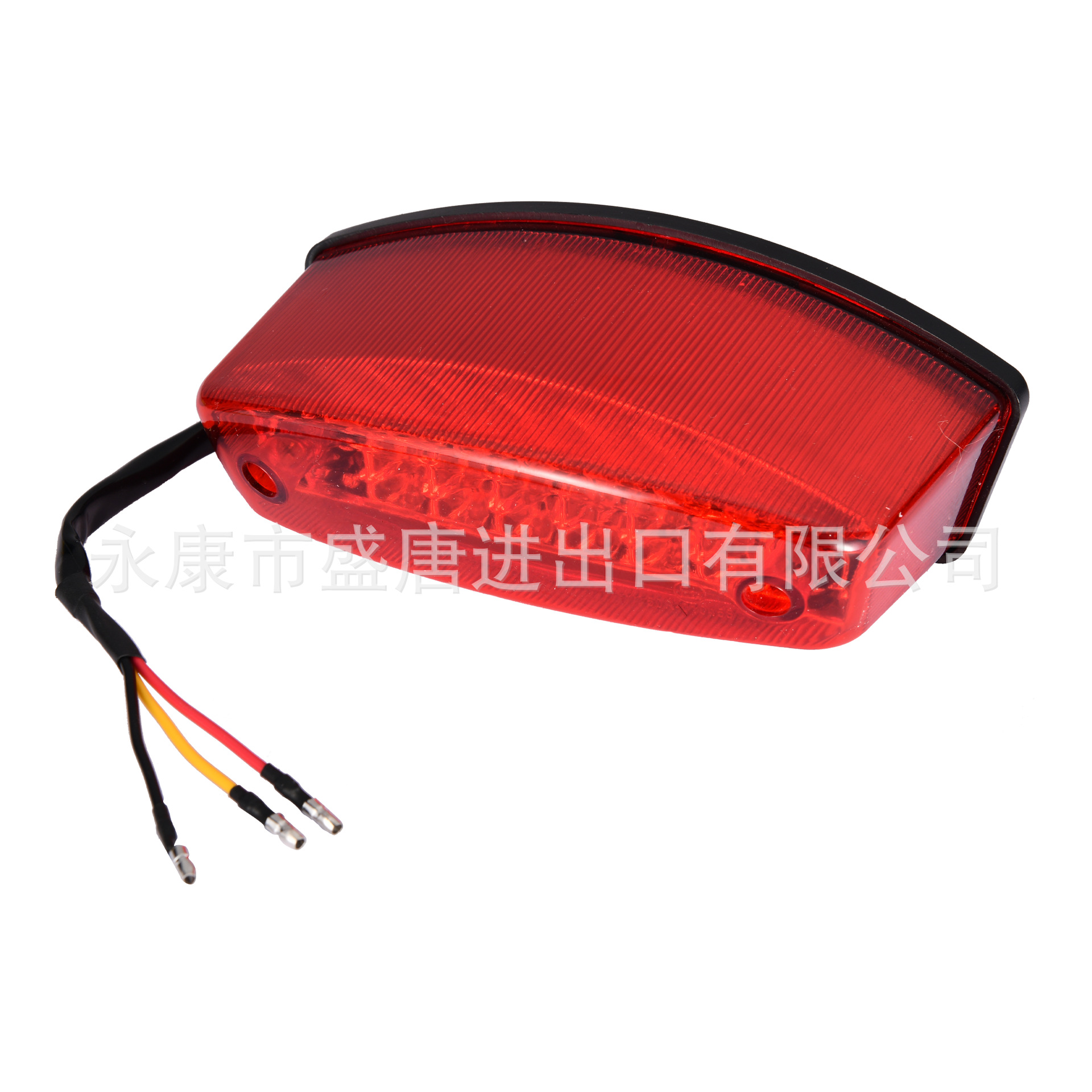 Motorcycle Plastic Tail Light Indicator Brake Indicator Rear Bulb Red Suitable for Scooters All-Terrain Vehicles Night Vision