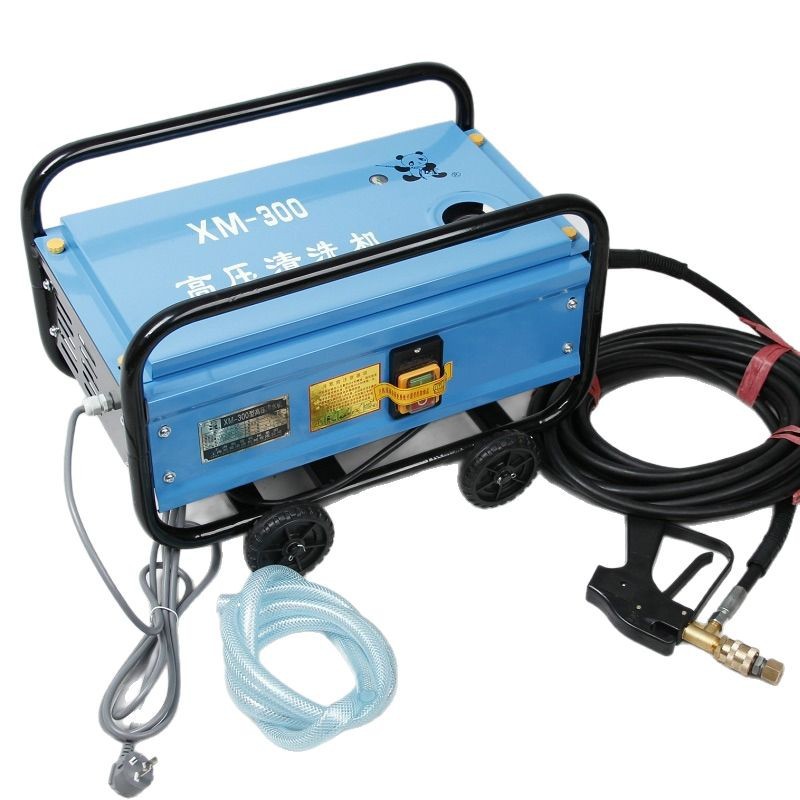 Panda lavadora de coches comercial automática 220V máquina de limpieza de alta presión toda la bomba de cepillo de cobre XM-300A/400A