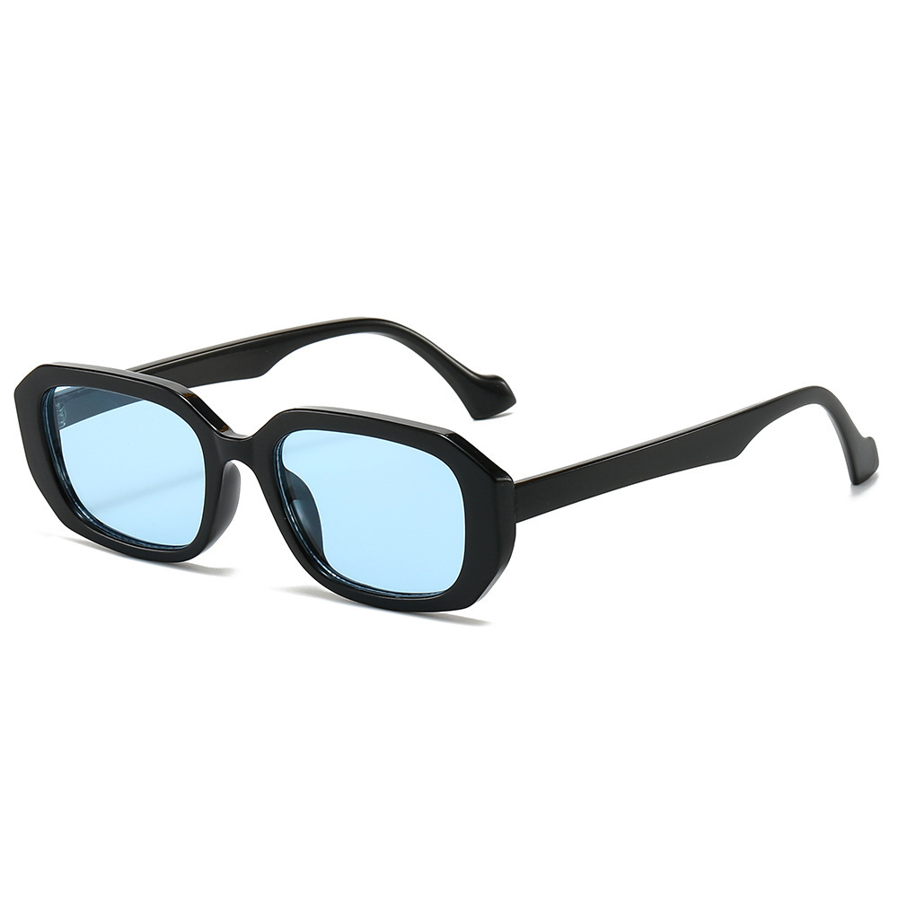 Gafas de sol rectangulares casuales retro de moda europea y americana Gafas de sol para exteriores para hombres y mujeres