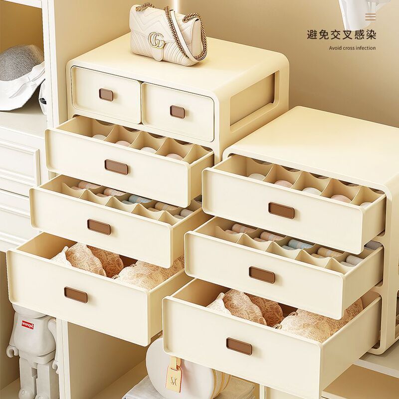 雲のボタンの下着の収納箱の引き出し式の格別の神器はブラジャーの下着の靴下を詰めます。|undefined