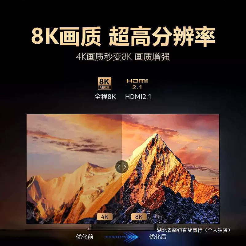 Сетевая приставка новая домашняя 8K высокоразрешающая умная с голосовым управлением, беспроводной Wi‑Fi, Bluetooth, 5G, полнофункциональный TV box