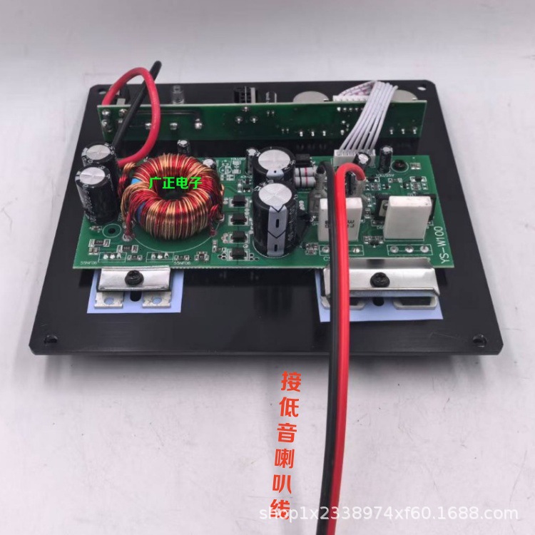 Exposed 12V High-Power Full-Range Subwoofer Car Amplifier 8inch 10inch Trapezoidal Subwoofer Motherboard
