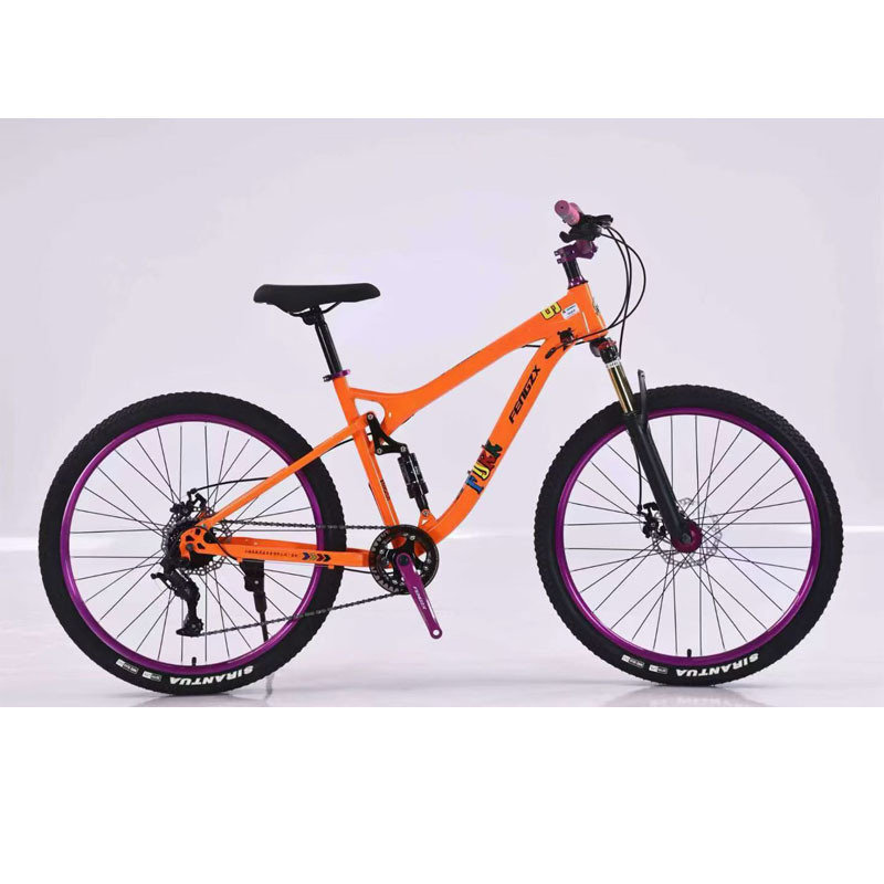 Factory Wholesale Soft-Tail Mountain Bikes for Adults, Men and Women, Dual Suspension Off-Road Dirt Bikes 26inch