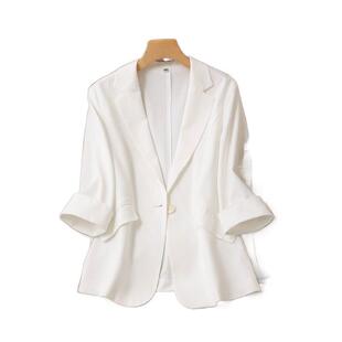 D 11930 Thin Summer Short Sleeve Blazer ����������b �羳��