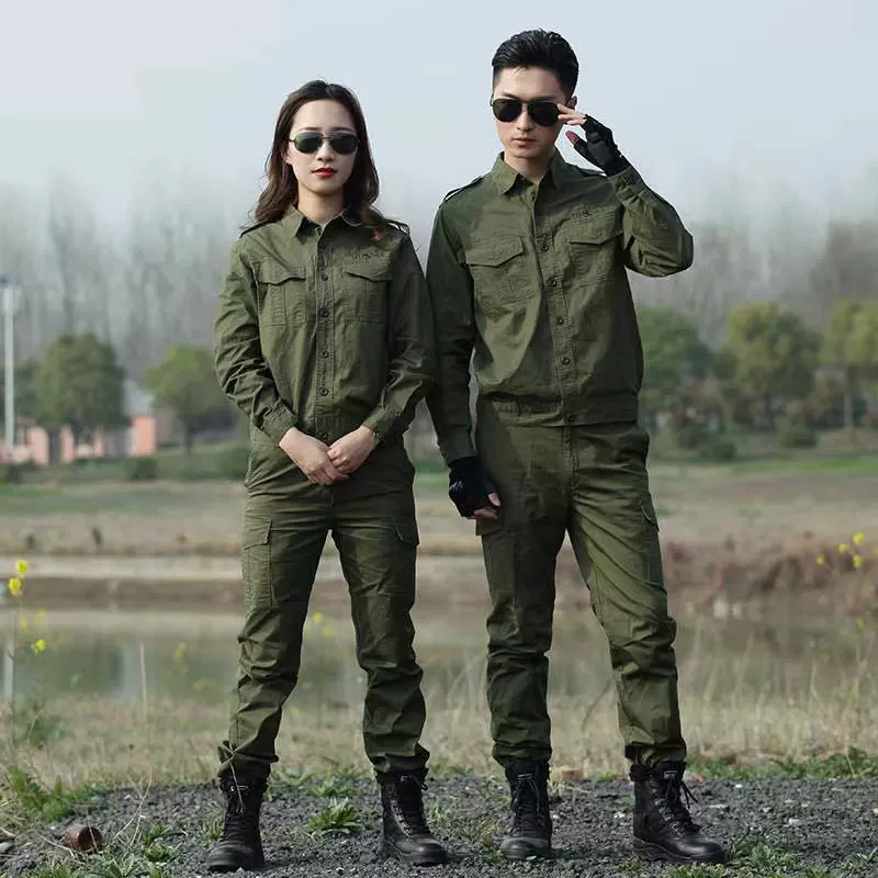 Thin summer overall, camouflage wear-resistant shirt
