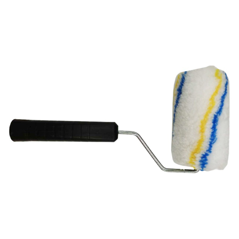 4/6 pulgadas mango corto cepillo de rodillo cepillo de pelo largo pintura impermeable pintura pegamento sin ángulo muerto rodillo cepillo al por mayor