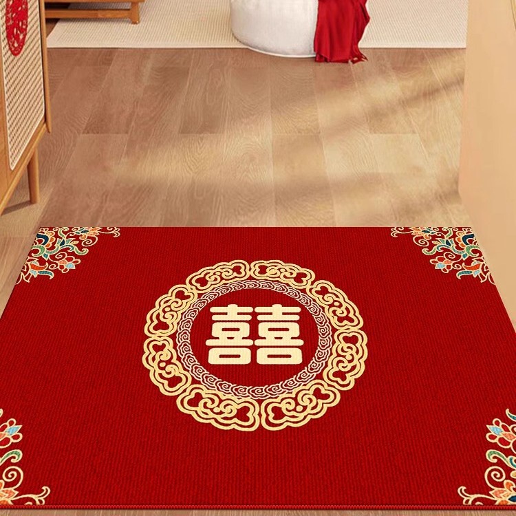 結婚地は玄関の玄関を敷いて家に入ります。私の家には喜足マットがあります。|undefined