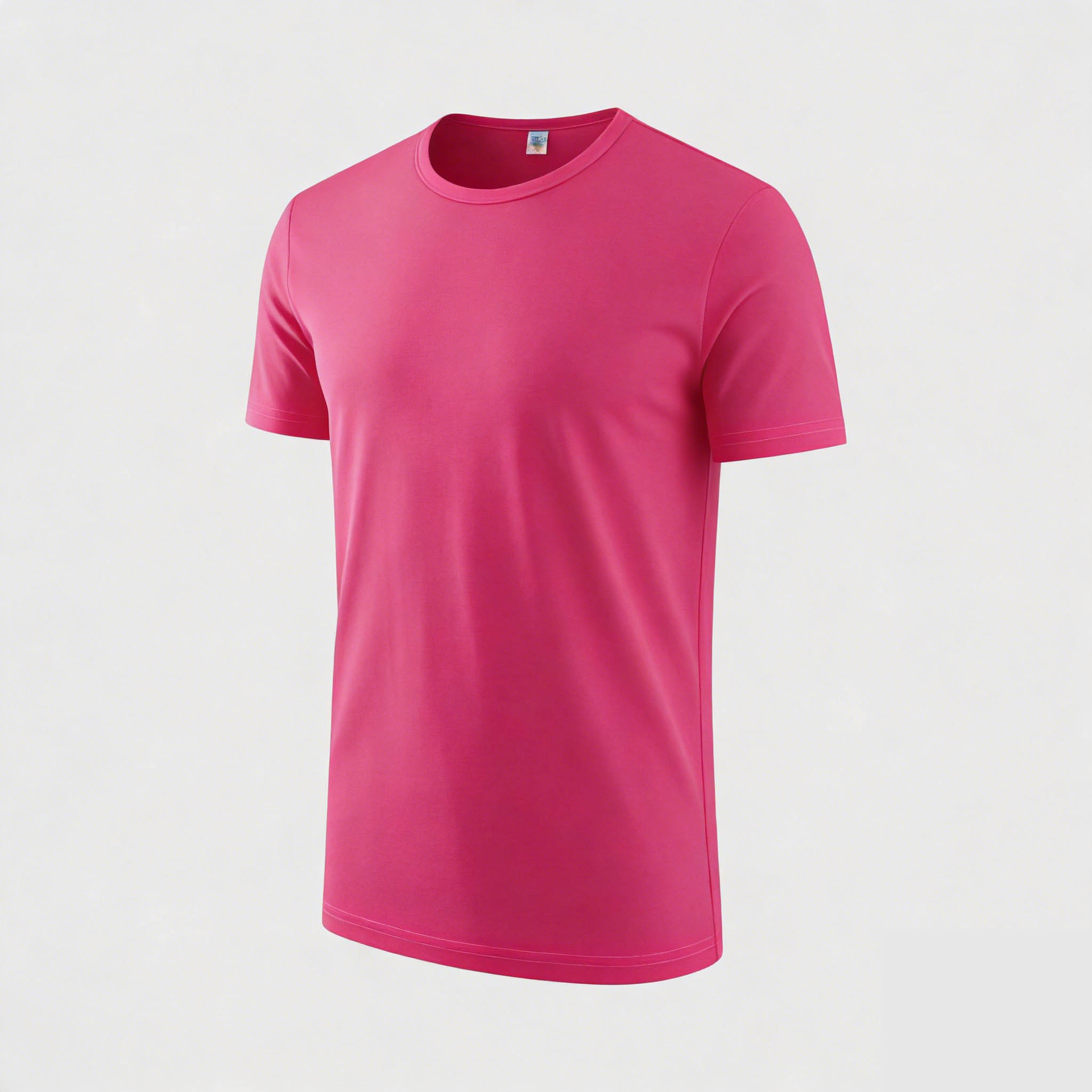Verano secado rápido cuello redondo camiseta de manga corta camiseta cultural impresión de ropa de trabajo camiseta publicitaria ropa deportiva personalizada al por mayor