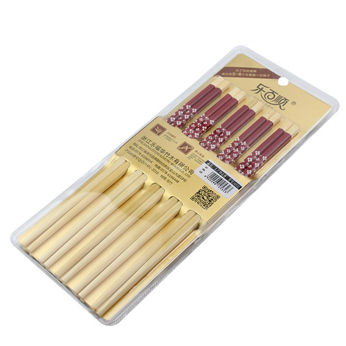 Lebsong Bamboo Chopsticks, Household Business Meal Chopsticks, Unpainted Chopsticks