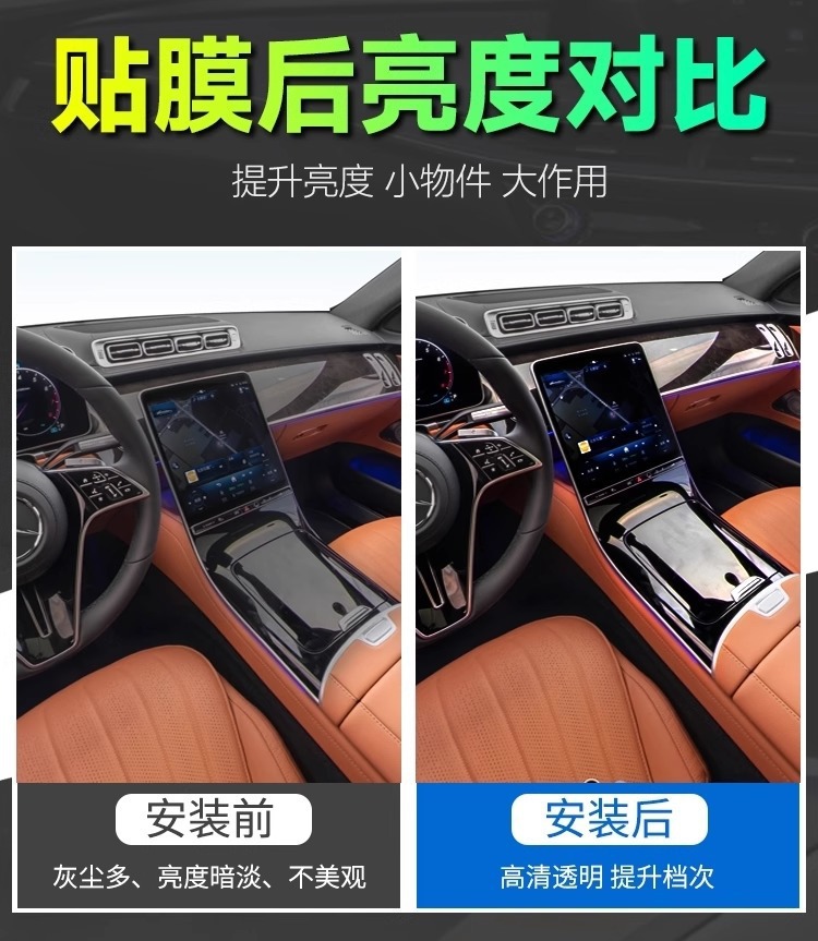 25 Types of Interior Film for Xingtu Yaoguang Cdm, Center Console Film, Screen Tempered Film, Car Interior Accessories, and Modification Supplies