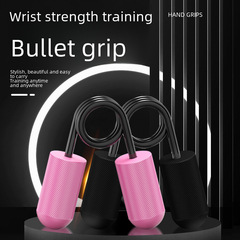 Factory Direct Sales Aluminum Alloy Grip Trainer Finger Strengthener Women's Grip Trainer Arm Strengthener Finger Exercise Stress Relief
