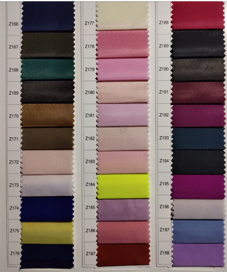 全涤中斜纹里料