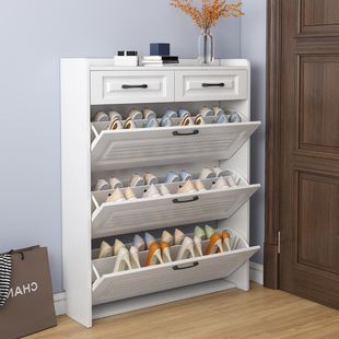 Shoe Cabinet 17cm cm Household Narrow Doorstep Modern Simple Foyer Cabinet Economical Shoe Rack Zhao