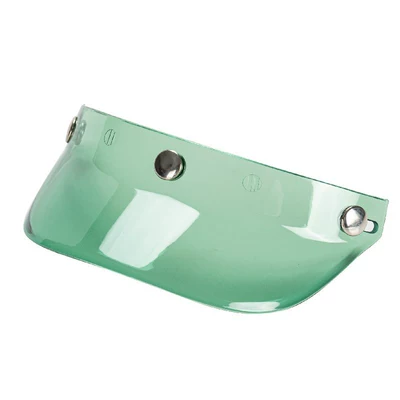 Motorcycle Safety Supplies | 3-buckle special visor visor - emerald-green