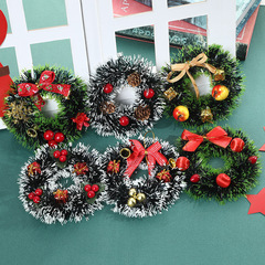香港慶の新型花輪の祝日の雰囲気はクリスマスの花輪のクリスマスツリーの花輪のペンダントを飾ります。