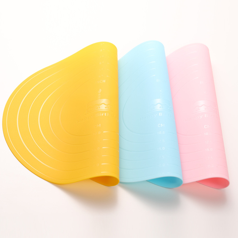Decorating table silicone non-slip mat cake turntable baking tool set aluminum alloy rotating troweling turntable kneading mat