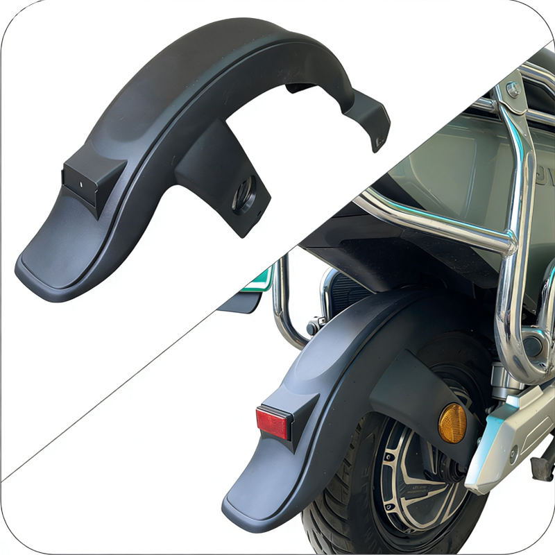 Suitable for the rear mudguard of the Xiaodao Aima Xinri Xiaoliying F6F8 electric scooter and electric bike rear wheel mudguard water-blocking cover