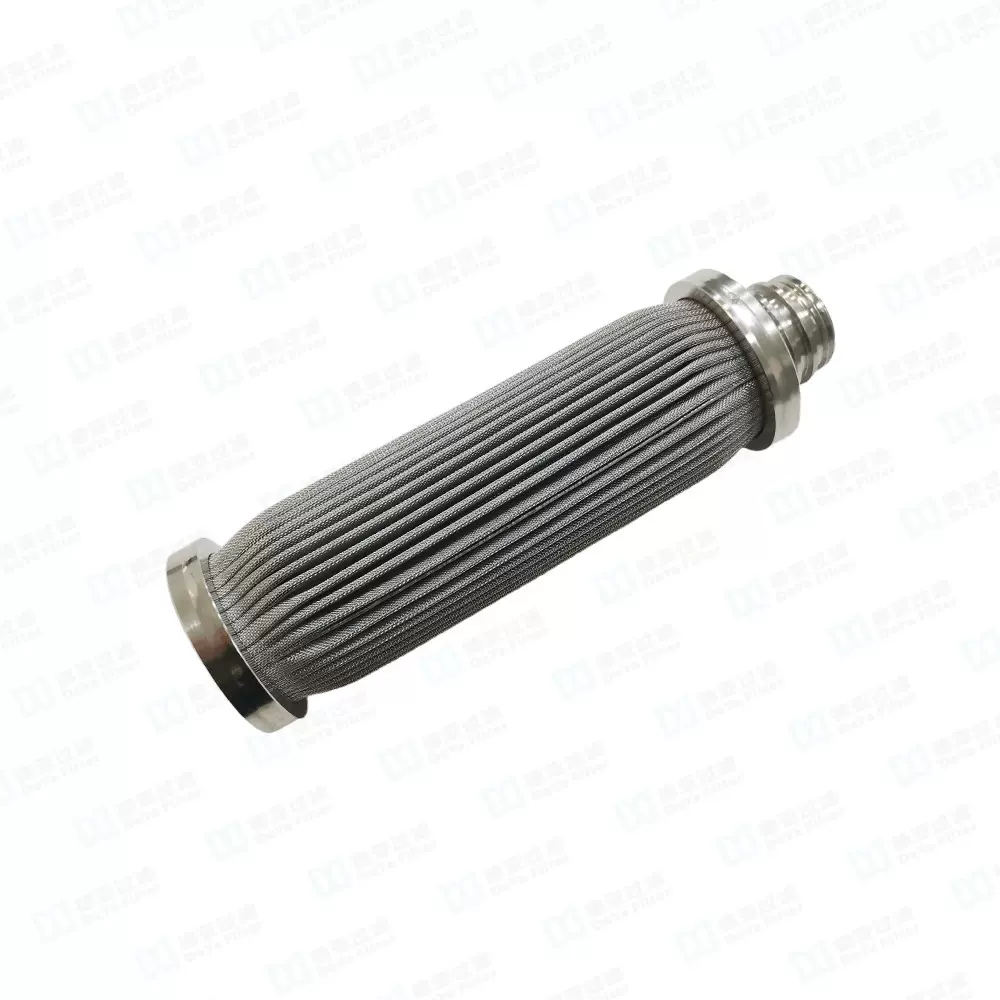 德亚 不锈钢折叠滤芯 液体介质杂质凝胶过滤 高精度耐温