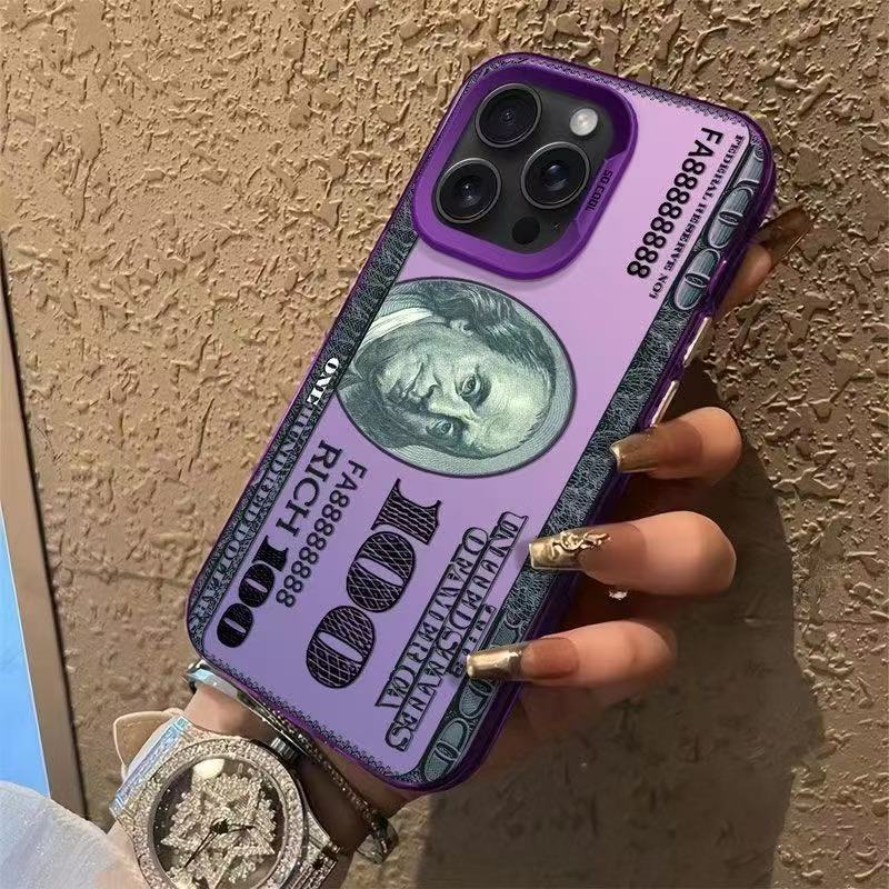 Nuevo estilo personalizado aplicable funda para teléfono móvil iphone16 Apple 15promax/14 anti-caída 13pro12 Europa y América 11xr