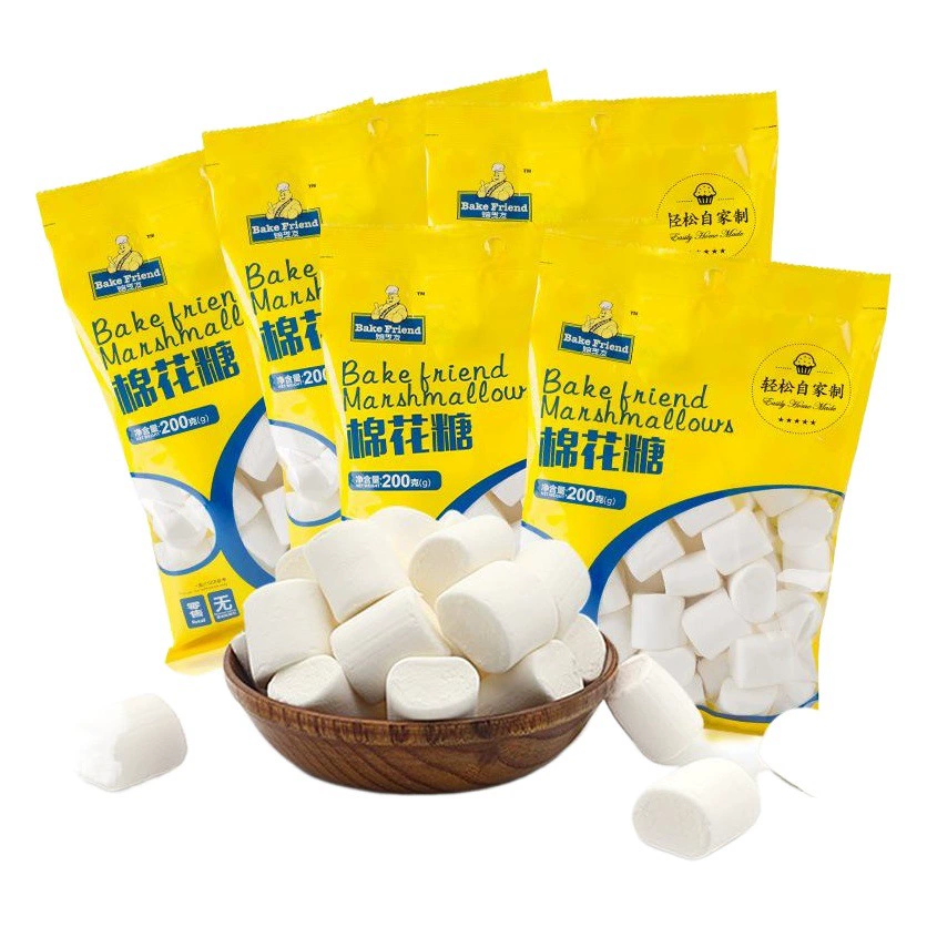 Запеченная Жию сахарная вата выпечка специальная домашняя выпечка нуги сырье оптом мягкие конфеты Повседневная закуска 200 г