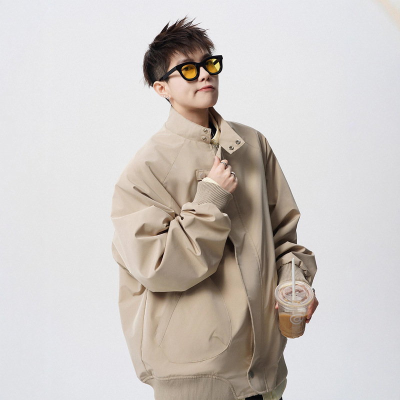 American Ma1 Pilot Jacket Men's Autum Trendy Brand Handsome Functional Work Jacket High Street Versatile Casual Top