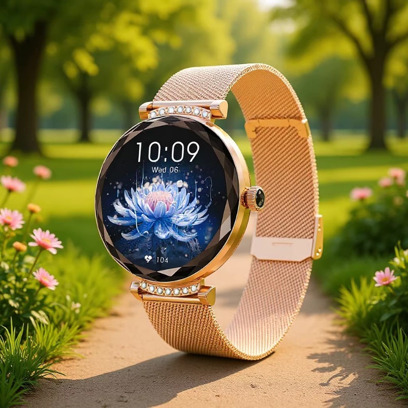 NX7Pro Smart Watch Bluetooth Call AMOLED Screen Heart Rate Health Women Physiological Reminder Sports Watch