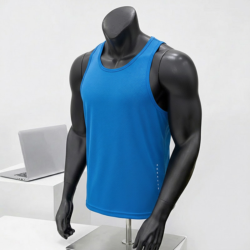 2026 Quick-Drying Vest Men's Running Training Fitness Marathon Top Casual Quick-Drying Breathable Men's Sports Vest
