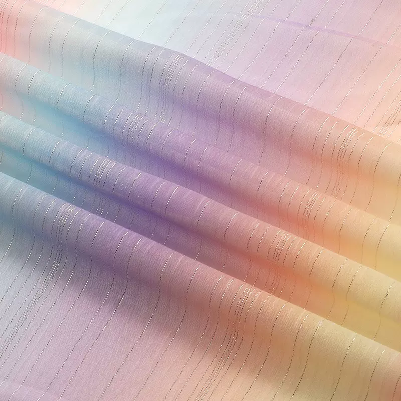 哇噢定制雪纺数码印花加工 热转移印花高精印刷加工换色改尺寸