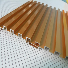 瓦楞铝板波浪设计 氟碳树脂 多种颜色选择 厂家直供