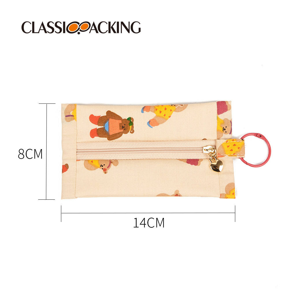 Venta al por mayor simple de gran capacidad bolsa de almacenamiento de lona bolsa de almacenamiento de ropa interior bolsa de almacenamiento de calcetines portátiles de viaje