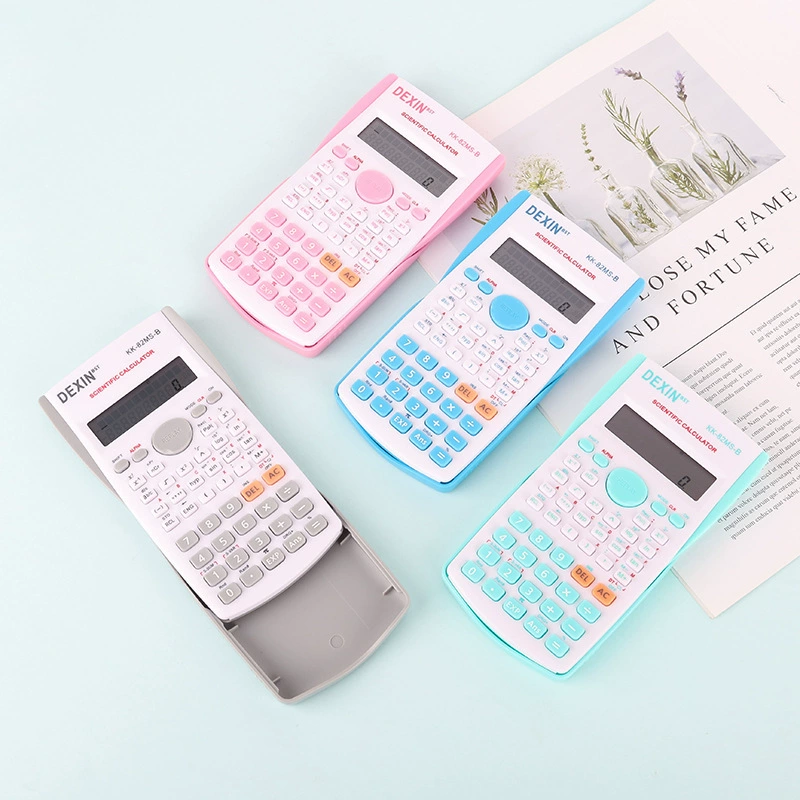 82MS Candy Color Calculator Student Multifunctional Function Computer Exam Portable Scientific Calculator Manufacturer