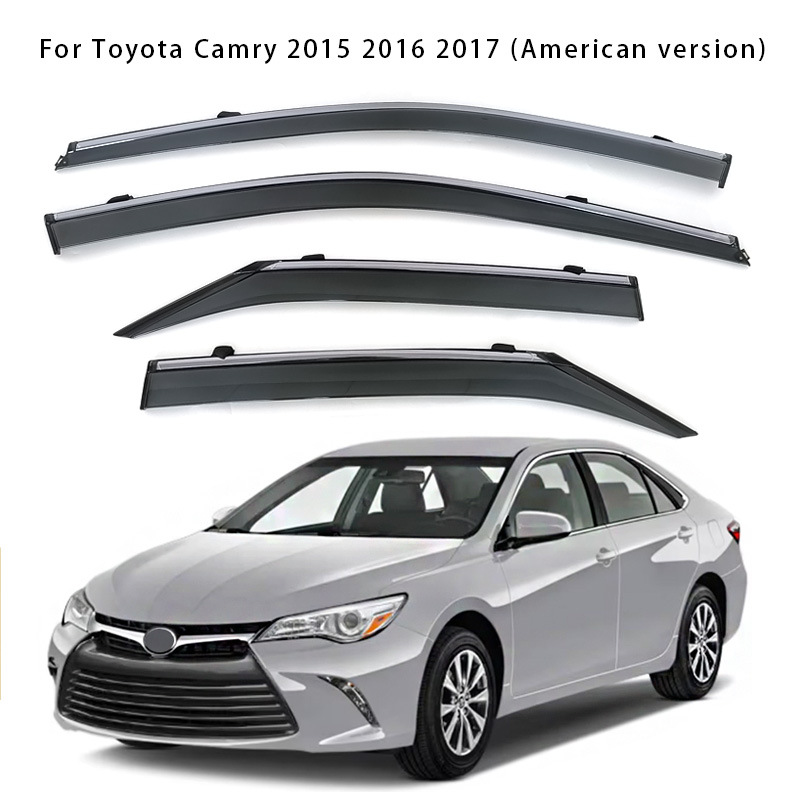 Toyota Window Visor Rain Guards for Toyota Camry 2015 2016 2017 (Rain shield) - 2015-2017-camry-us-version
