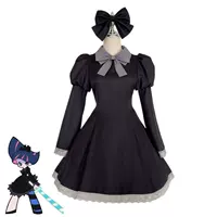 Stoofan Death Car COS Костюм с ремешком WA Angel Студенческое платье COSPLAY Готический Slim Fit Черный.