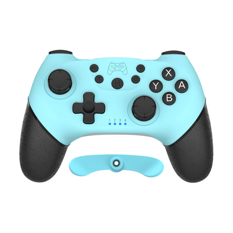 Controlador de juego inalámbrico Bluetooth Switch PRO de modo privado con programación macro con función de giroscopio de doble vibración de despertador