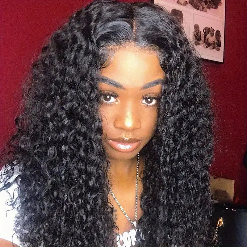 Natural Looking Small Curly Synthetic Hair Extension For Women_voghion.com