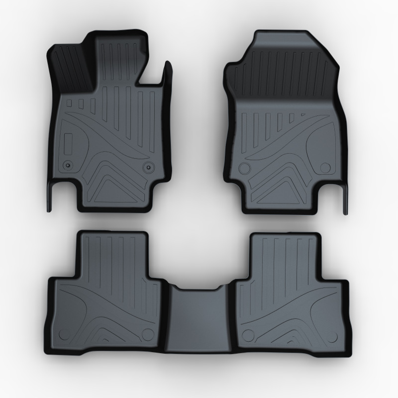 益合TPE脚垫适用于沃尔沃XC90脚垫全包围大包围生产耐磨