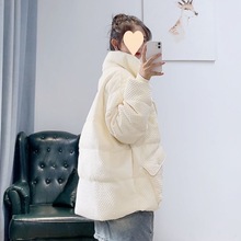 2023年新款加厚羽絨棉服女冬季小個子短款立領面包服韓版